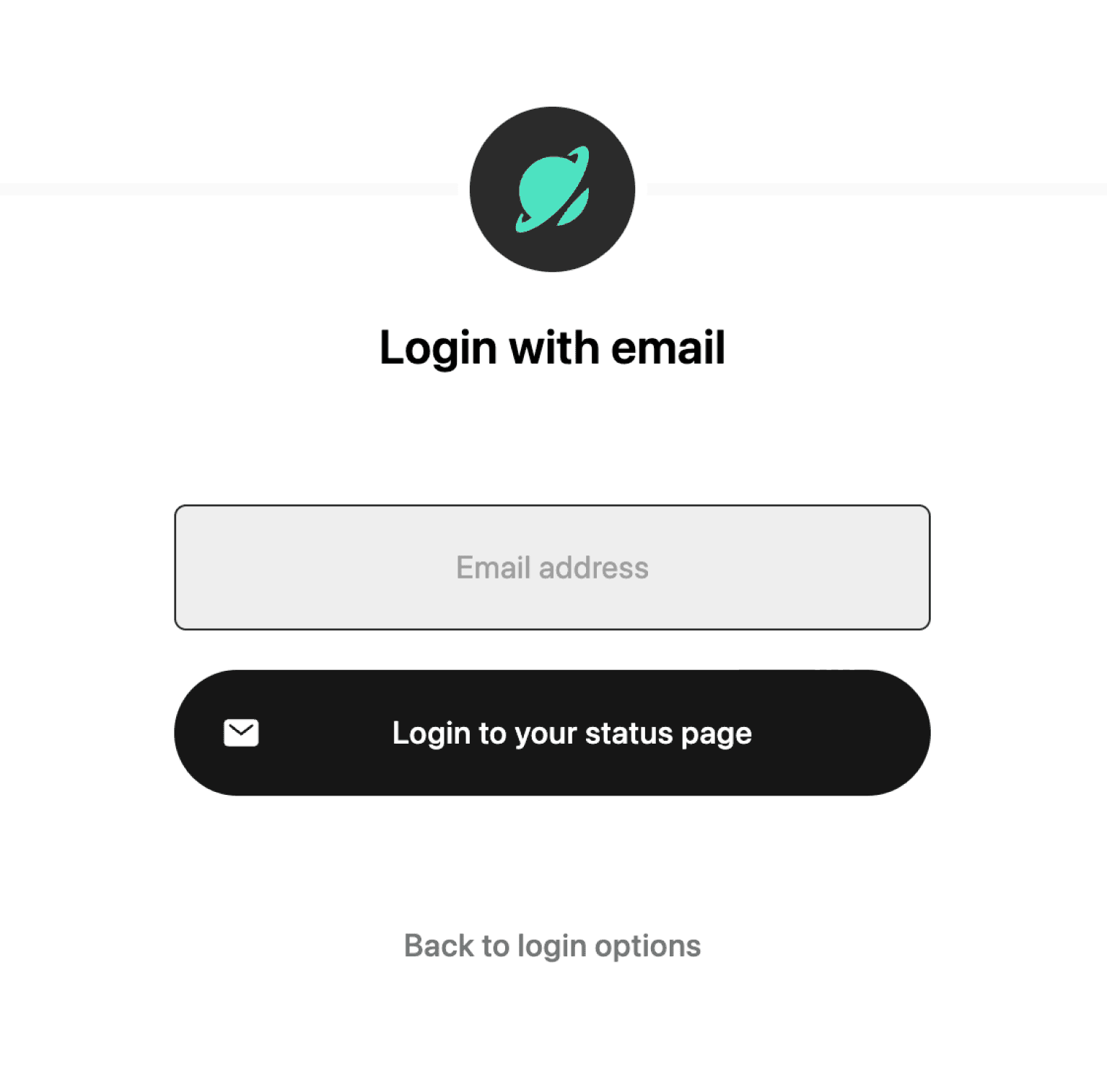 Email login