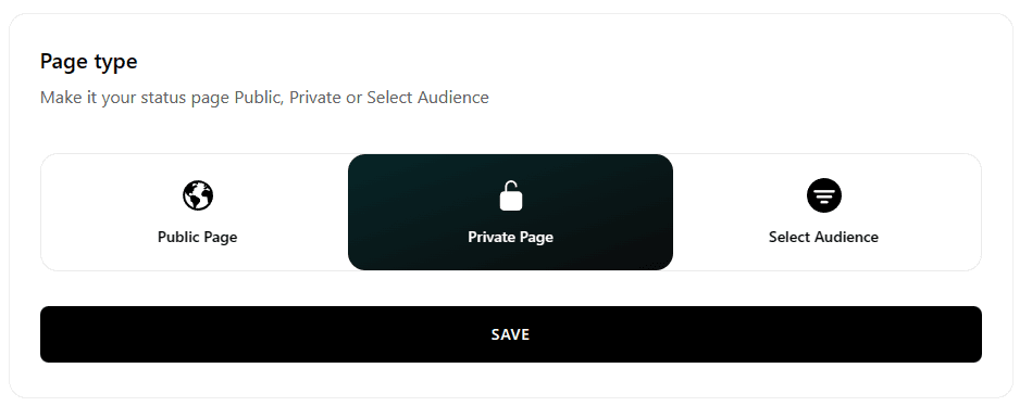 Change Settings
